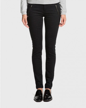 LA PARISIENNE ZIP – PITCH BLACK